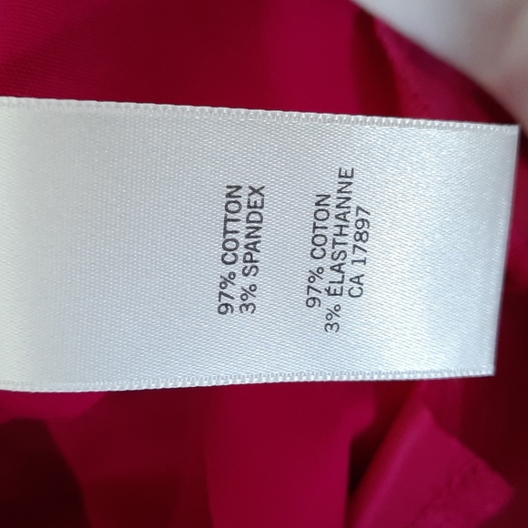 BANANA REPUBLIC Martin Fit Pink Ankle Pants Petite. Size 4P. - Picture 8 of 11